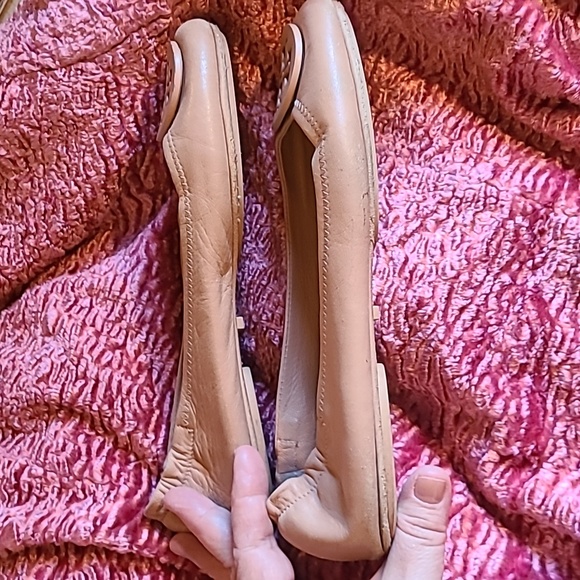Tory Burch Travel Ballet Flats size 7.5M - Picture 9 of 16